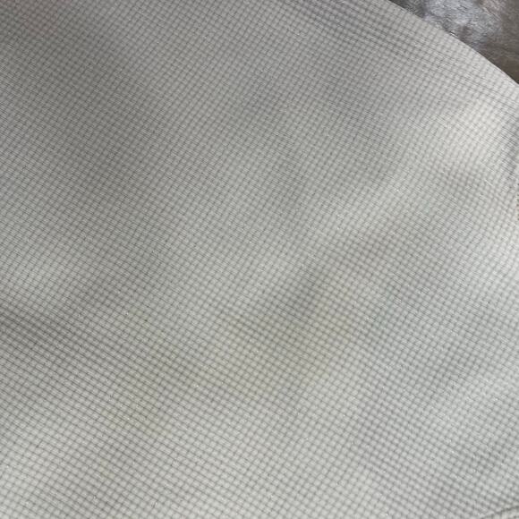 Athleta Momentum Seamless Racerback Tank Ribbed Shimmer Gold Active Top Sz M - Picture 4 of 7